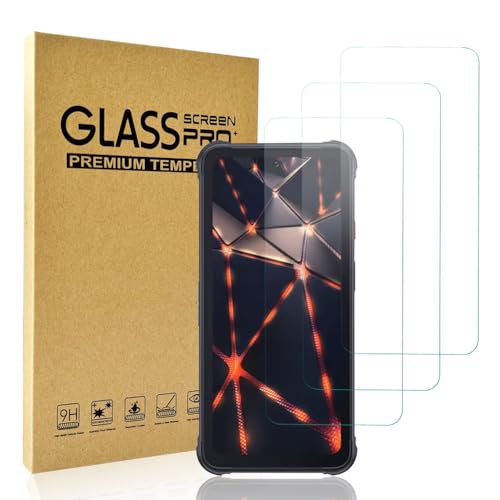 HACIEN Stücke Schutzfolie kompatibel für CUBOT Kingkong 8 (2023), Gehärtetem Glas Härtegrad 9H Schutzfolie, Blasenfrei,Panzerfolie, Glas Folie, Displayschutzfolie für CUBOT Kingkong 8 (2023) [3 Stück] von HACIEN