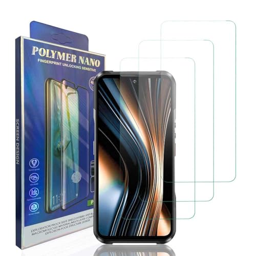 HACIEN Stücke Schutzfolie kompatibel für Doogee V20S 5G, Gehärtetem Glas Härtegrad 9H Schutzfolie, Blasenfrei,Panzerfolie, Glas Folie, Displayschutzfolie für Doogee V20S 5G [3 Stück] von HACIEN
