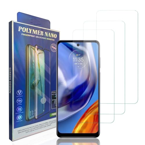HACIEN Stücke Schutzfolie kompatibel für Motorola Moto E32s, Gehärtetem Glas Härtegrad 9H Schutzfolie, Blasenfrei,Panzerfolie, Glas Folie, Displayschutzfolie für Motorola Moto E32s [3 Stück] von HACIEN