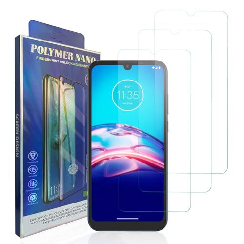 HACIEN Stücke Schutzfolie kompatibel für Motorola Moto E6S 2020, Gehärtetem Glas Härtegrad 9H Schutzfolie, Blasenfrei,Panzerfolie, Glas Folie, Displayschutzfolie für Motorola Moto E6S 2020 [3 Stück] von HACIEN