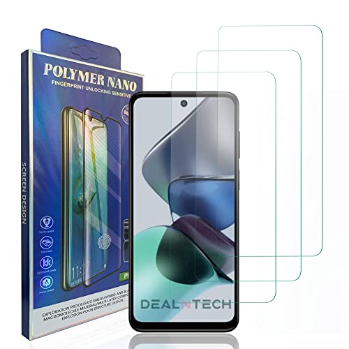 HACIEN Stücke Schutzfolie kompatibel für Motorola Moto G23, Gehärtetem Glas Härtegrad 9H Schutzfolie, Blasenfrei,Panzerfolie, Glas Folie, Displayschutzfolie für Motorola Moto G23 [3 Stück] von HACIEN