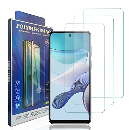HACIEN Stücke Schutzfolie kompatibel für Motorola Moto G53, Gehärtetem Glas Härtegrad 9H Schutzfolie, Blasenfrei,Panzerfolie, Glas Folie, Displayschutzfolie für Motorola Moto G53 [3 Stück] von HACIEN