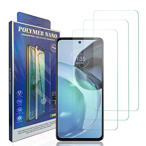 HACIEN Stücke Schutzfolie kompatibel für Motorola Moto G72, Gehärtetem Glas Härtegrad 9H Schutzfolie, Blasenfrei,Panzerfolie, Glas Folie, Displayschutzfolie für Motorola Moto G72 [3 Stück] von HACIEN