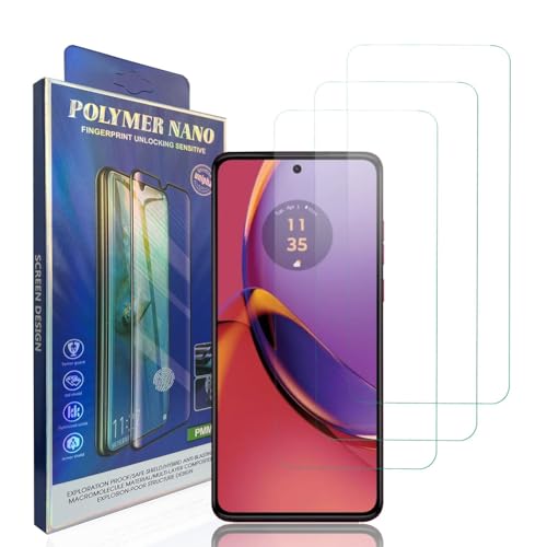 HACIEN Stücke Schutzfolie kompatibel für Motorola Moto G84 5G, Gehärtetem Glas Härtegrad 9H Schutzfolie, Blasenfrei,Panzerfolie, Glas Folie, Displayschutzfolie für Motorola Moto G84 5G [3 Stück] von HACIEN