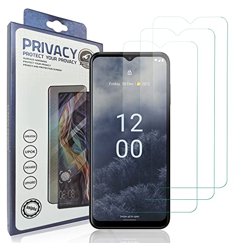 HACIEN Stücke Schutzfolie kompatibel für Nokia G60, Gehärtetem Glas Härtegrad 9H Schutzfolie, Blasenfrei,Panzerfolie, Glas Folie, Displayschutzfolie für Nokia G60 [3 Stück] von HACIEN