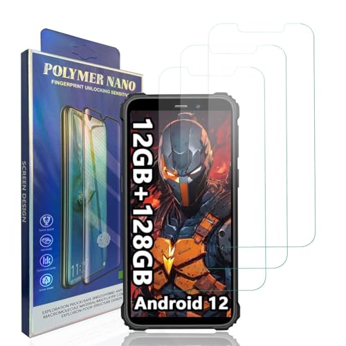 HACIEN Stücke Schutzfolie kompatibel für Oukitel WP32, Gehärtetem Glas Härtegrad 9H Schutzfolie, Blasenfrei,Panzerfolie, Glas Folie, Displayschutzfolie für Oukitel WP32 [3 Stück] von HACIEN