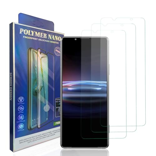 HACIEN Stücke Schutzfolie kompatibel für Sony Xperia Pro-I, Gehärtetem Glas Härtegrad 9H Schutzfolie, Blasenfrei,Panzerfolie, Glas Folie, Displayschutzfolie für Sony Xperia Pro-I [3 Stück] von HACIEN