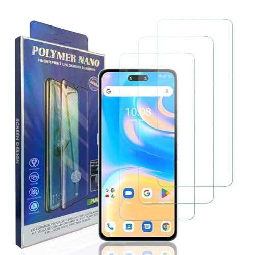 HACIEN Stücke Schutzfolie kompatibel für Umidigi G6 5G, Gehärtetem Glas Härtegrad 9H Schutzfolie, Blasenfrei,Panzerfolie, Glas Folie, Displayschutzfolie für Umidigi G6 5G [3 Stück] von HACIEN