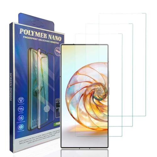 HACIEN Stücke Schutzfolie kompatibel für ZTE Nubia Z60 Ultra 5G, Gehärtetem Glas Härtegrad 9H Schutzfolie, Blasenfrei,Panzerfolie, Glas Folie, Displayschutzfolie für ZTE Nubia Z60 Ultra 5G [3 Stück] von HACIEN