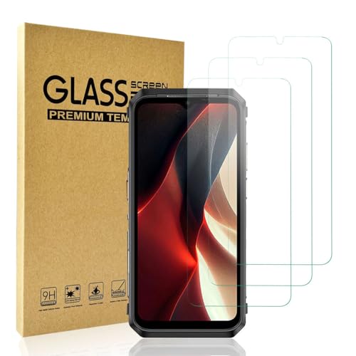 Stücke Schutzfolie kompatibel für Ulefone Power Armor 18 Ultra, Gehärtetem Glas Härtegrad Schutzfolie, Blasenfrei,Panzerfolie, Glas Folie, Displayschutzfolie für Ulefone Power Armor 18 Ultra [3 Stück] von HACIEN