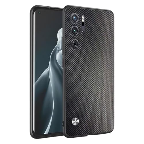 HAFFAN Handyhülle Schutzhülle entworfen für Smartphone, Compatible with RedMagic 9 Pro/RedMagic 9S Pro (6.8"), Kunstleder-Stil - Kevlar von HAFFAN