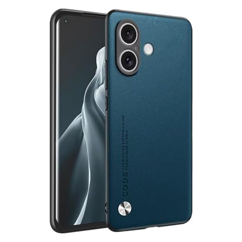 HAFFAN Handyhülle Schutzhülle entworfen für Smartphone, Compatible with iPhone 16 Plus (6.7"), Kunstleder-Stil - Saphir von HAFFAN