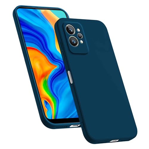 HAFFAN TPU Silikon Hülle kompatibel mit Realme GT2 Pro (6.7"), Handyhülle Schutzhülle - Saphirblau von HAFFAN