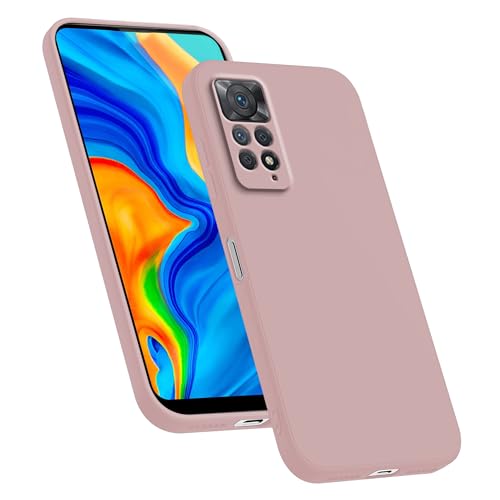 HAFFAN TPU Silikon Hülle kompatibel mit Redmi Note 11 Pro/Note 12 Pro(4G) / Note 11E Pro (6.67"), Handyhülle Schutzhülle - Sandpulver von HAFFAN