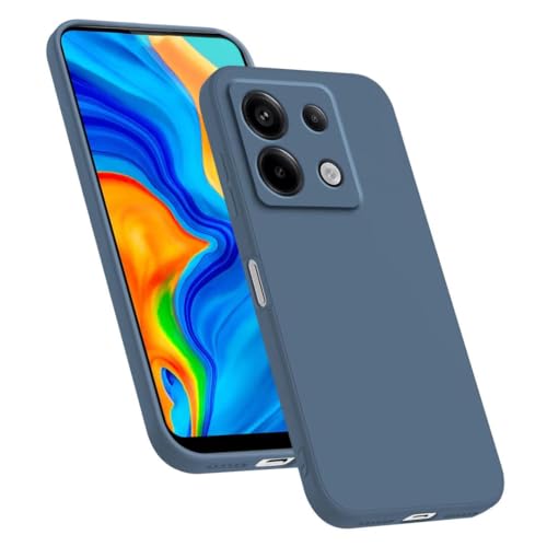 HAFFAN TPU Silikon Hülle kompatibel mit Redmi Note 13 Pro 5G / Poco X6 5G (6.67"), Handyhülle Schutzhülle - Lavendelgrau von HAFFAN