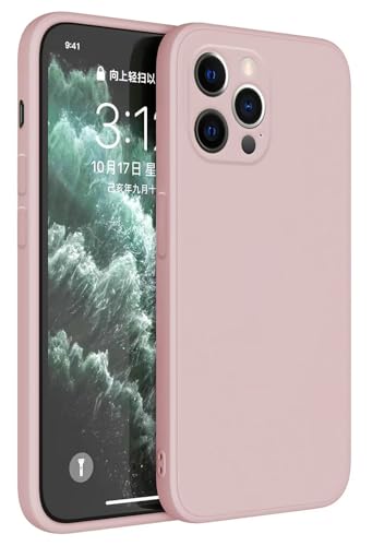 HAFFAN TPU Silikon Hülle kompatibel mit iPhone 13 Pro (6.1"), Handyhülle Schutzhülle - Sandpulver von HAFFAN