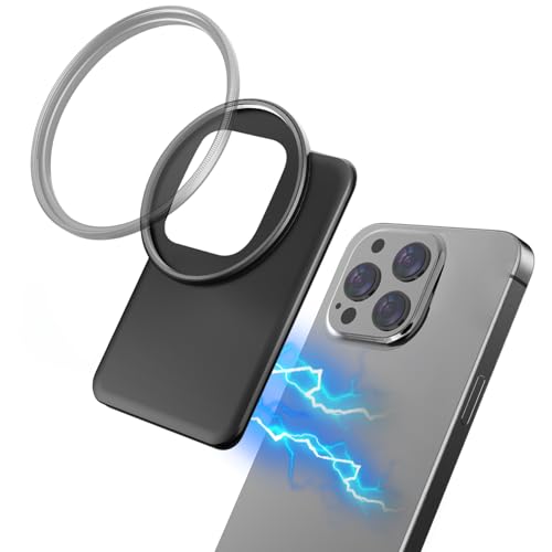 HAFOKO 67mm Magnetisch Objektiv Filter Halterung Magnetisch Filter Clip Adapter Kompatibel für iPhone 16 Pro Max/16 Plus/15 Pro Max/15 Plus/14 Pro Max/14 Plus/13 Pro Max/12 Pro Max(ohne Filter) von HAFOKO