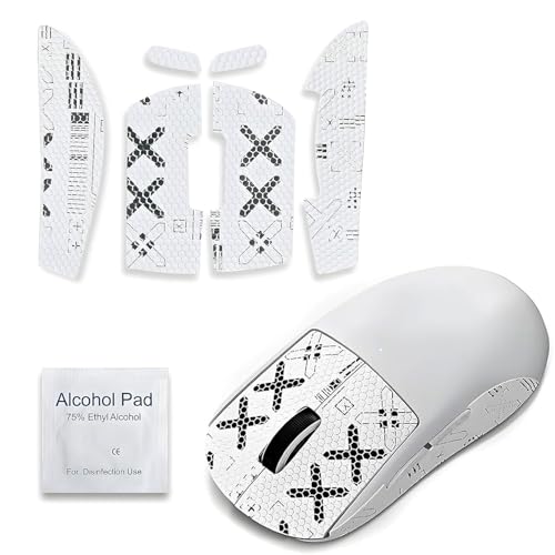 HAFRILY Maus Grip Tape für Logitech Maus G Pro GPW X Rutschfester Aufkleber Sehr Dünner Selbstklebender G Pro X Superlight Schweißabsorbierender für EIN komfortableres E-Sport-Erlebnis von HAFRILY