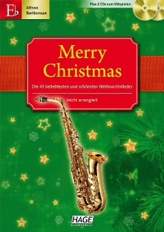 MERRY CHRISTMAS - arrangiert für ES - - Instrumental-Ausgabe - mit 2 CD´s [Noten / Sheetmusic] von HAGE Musikverlag
