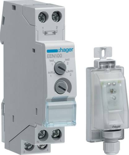 Hager Dämmerungsschalter EEN100 m.Aufbaufühler EEN003 Hager Dämmerungsschalter EEN100 m.Aufbaufühler EEN003 von HAGER ELEKTRO
