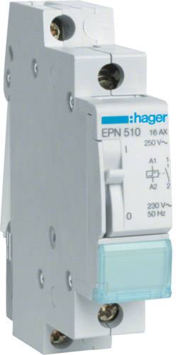 Hager Fernschalter 1Schließer EPN510 ** 230VAC 16A 1PLE Hager Fernschalter 1Schließer EPN510 ** 230VAC 16A 1PLE von HAGER ELEKTRO