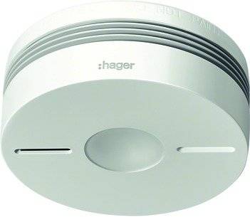 Hager Funk Rauchwarnmelder TG550A Komfort Q IR-Alarmstopp weiß Hager Funk Rauchwarnmelder TG550A Komfort Q IR-Alarmstopp weiß von HAGER ELEKTRO