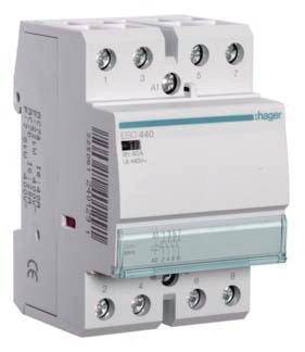 Hager Installationsschütz 40A ESC440 4Schließer 230V Hager Installationsschütz 40A ESC440 4Schließer 230V von HAGER ELEKTRO