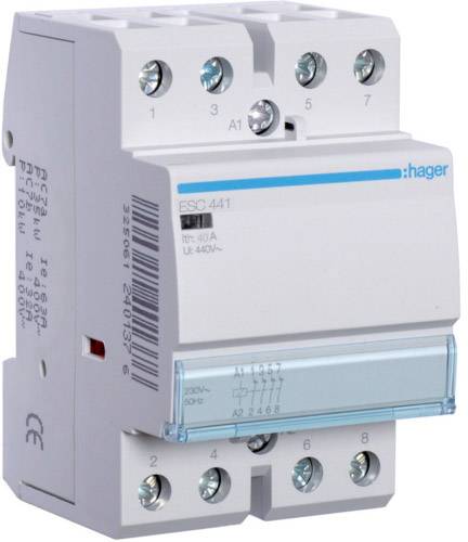 Hager Installationsschütz 40A ESC441 4Öffner 230V Hager Installationsschütz 40A ESC441 4Öffner 230V von HAGER ELEKTRO