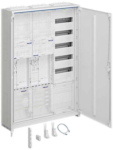 Hager Komplettschrank univ.Z ZB33ET225W1 1100mm 2ZP 3feld BKE-I APZ VT-5rh ESA von HAGER ELEKTRO