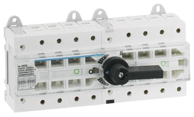Hager Lastumschalter 4polig 63A HI403R Hager Lastumschalter 4polig 63A HI403R von HAGER ELEKTRO