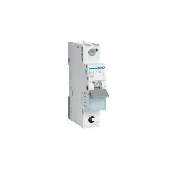 Hager Leitungsschutzschalter MBS110 1polig 6kA B-10A Quick Connect 1M Hager Leitungsschutzschalter MBS110 1polig 6kA B-10A Quick Connect 1M von HAGER ELEKTRO