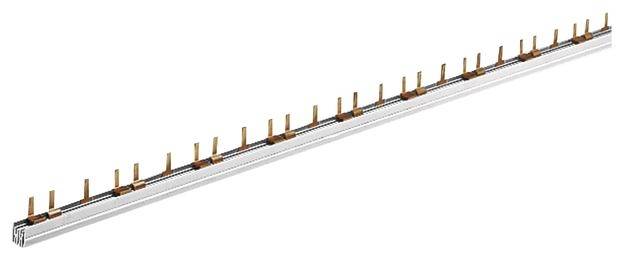 Hager Phasenschiene 3polig KB309N m.Stiftanschluss 10qmm 63A 39 Module Hager Phasenschiene 3polig KB309N m.Stiftanschluss 10qmm 63A 39 Module von HAGER ELEKTRO