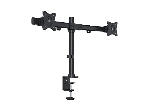 HAGOR M Table Mount KB Dual Monitortischarm Fuer 2 Monitore 33-68cm neigbar schwenkbar rotierbar VESA 100x100 Traglast max 2x10kg von HAGOR