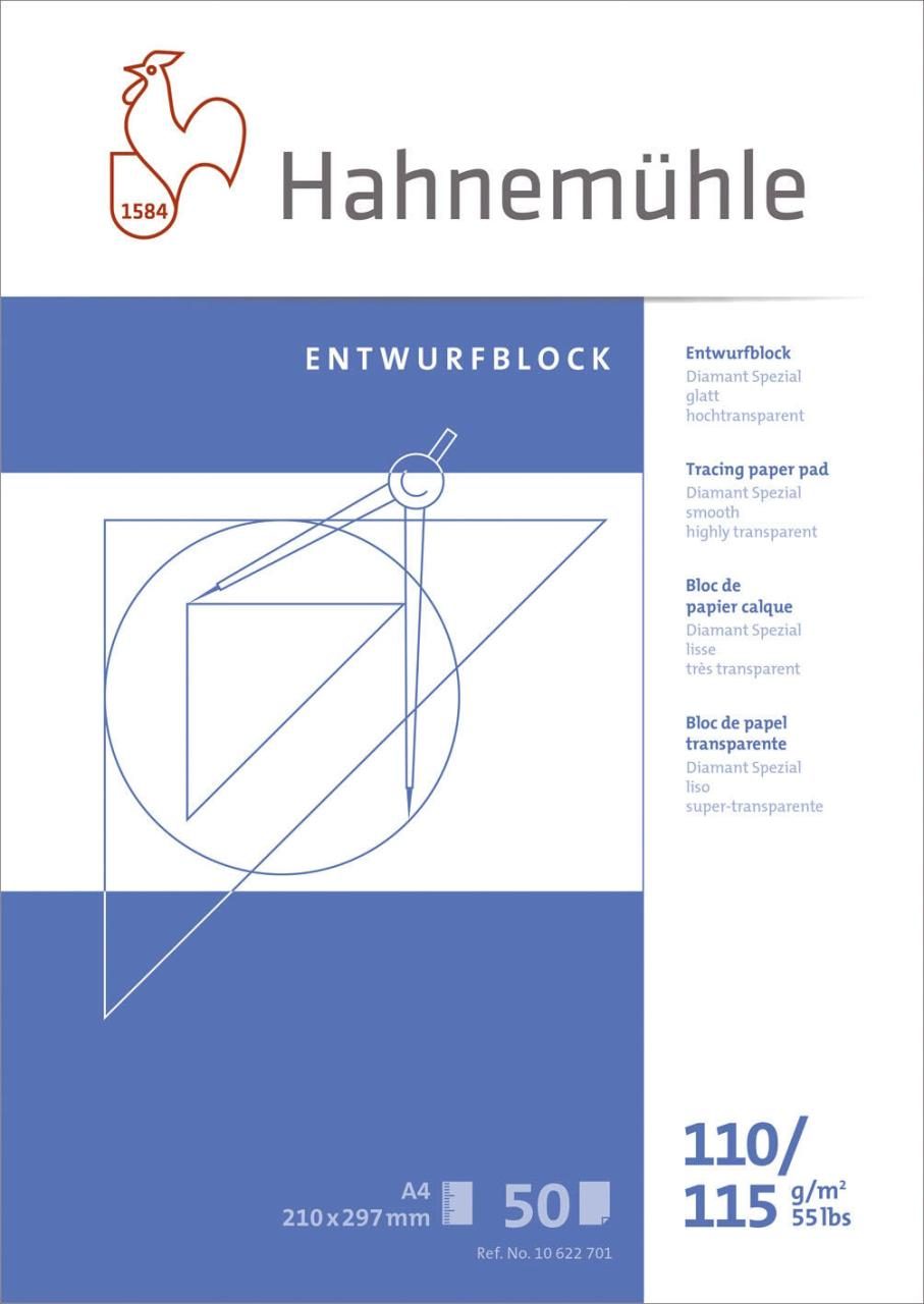 HAHNEMÜHLE Transparentpapier DIN A4 HAHNEMÜHLE Transparentpapier DIN A4 von HAHNEMÜHLE