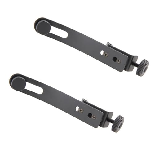 1 Paar leichter Trommel-Mikrofonhalter, verstellbare Mikrofonklemme für professionelle Auftritte und Shows 1 Paar leichter Trommel-Mikrofonhalter, verstellbare Mikrofonklemme für professionelle Auftritte und Shows von HAISENG