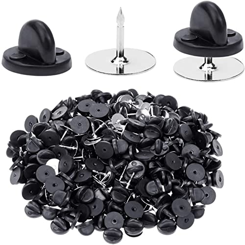 100 Paar Schmetterlings-Clutch-Krawattennadeln für Anstecknadeln, Krawattennadeln mit Kupplungsrückseite, einzigartiges Dekor 100 Paar Schmetterlings-Clutch-Krawattennadeln für Anstecknadeln, Krawattennadeln mit Kupplungsrückseite, einzigartiges Dekor von HAISENG