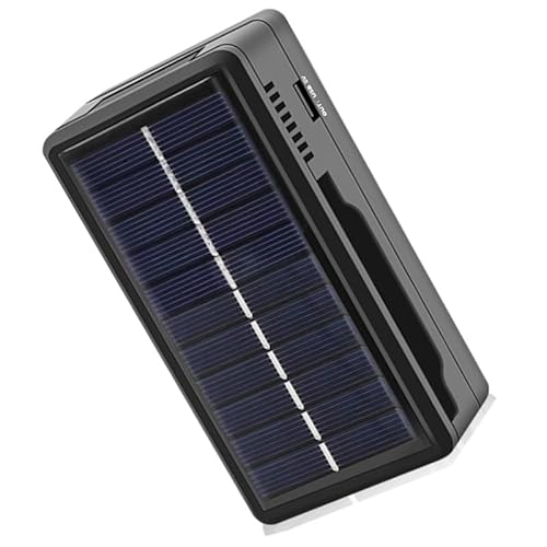 Double Slot 18650 Solar Akku Aufladen Typ C Outdoor Ladeadapter für Netzteil Schwarz Double Slot 18650 Solar Akku Aufladen Typ C Outdoor Ladeadapter für Netzteil Schwarz von HAISENG