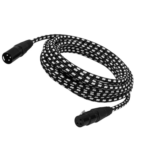 HAISENG 1m/2m 3 Pin Männlich Weibliche Kabelprofi Geflochtenes Kabel Für Lautsprecher Studioaufnahme HAISENG 1m/2m 3 Pin Männlich Weibliche Kabelprofi Geflochtenes Kabel Für Lautsprecher Studioaufnahme von HAISENG