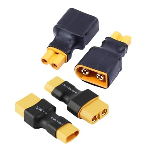 HAISENG 2pairs XT30 Bis XT60 Adapter Steckverbinder Für FPV Drohnen NIMH Batterieladeadapter 4pcs HAISENG 2pairs XT30 Bis XT60 Adapter Steckverbinder Für FPV Drohnen NIMH Batterieladeadapter 4pcs von HAISENG