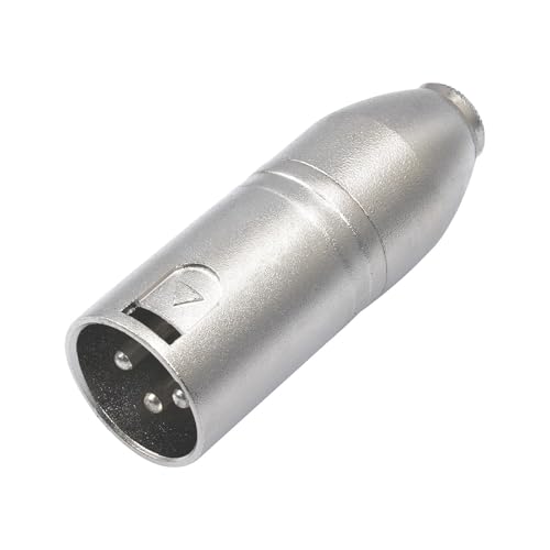 HAISENG 3,5 auf 3-poliger auditiver 3,5-mm-Stecker auf 3-poliger Stecker-Adapter für Hörgeräte einschließlich Camcorder und Mischpulte HAISENG 3,5 auf 3-poliger auditiver 3,5-mm-Stecker auf 3-poliger Stecker-Adapter für Hörgeräte einschließlich Camcorder und Mischpulte von HAISENG