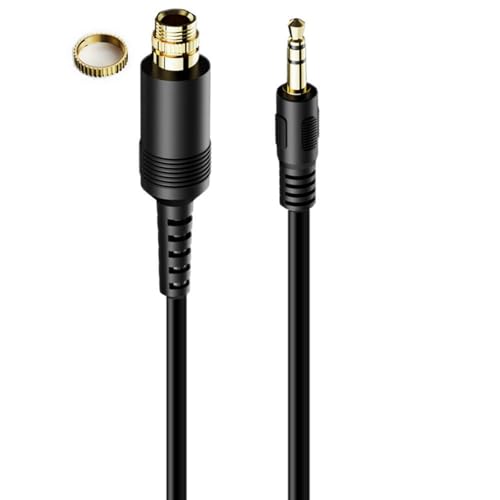 HAISENG 3 5 Mm Verlängerungskabel Auxiliary 3 5 Mm Männlich Bis Weiblicher Verriegelungsnuss Panel Kabel Stereoadapter HAISENG 3 5 Mm Verlängerungskabel Auxiliary 3 5 Mm Männlich Bis Weiblicher Verriegelungsnuss Panel Kabel Stereoadapter von HAISENG