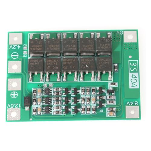HAISENG 3S 40A Akku-Schutzplatine 12,6 V 18650 Batteriemodul für 18650-Zellen mit ausgewogener und verstärkter optionaler HAISENG 3S 40A Akku-Schutzplatine 12,6 V 18650 Batteriemodul für 18650-Zellen mit ausgewogener und verstärkter optionaler von HAISENG