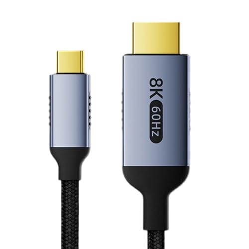 HAISENG 8K 60 Hz 4K 240Hz USB C 2.1 Videokabel Flexible Nylon Geflochten Für Telefon 15 16 HAISENG 8K 60 Hz 4K 240Hz USB C 2.1 Videokabel Flexible Nylon Geflochten Für Telefon 15 16 von HAISENG
