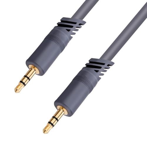 HAISENG Abschirmter 3 5 Mm AuxS Kabelkabel Für Die Rauschfreie Verbindung Zwischen Geräten Mehrere Schallquellen Und Ausgänge HAISENG Abschirmter 3 5 Mm AuxS Kabelkabel Für Die Rauschfreie Verbindung Zwischen Geräten Mehrere Schallquellen Und Ausgänge von HAISENG