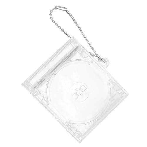 HAISENG Acryl-Disc-Album-Anhänger, Rohlinge, Disc-Box, Schlüsselanhänger, geeignet für Schlüsselanhänger, Rucksack, Anhänger, Kette, Clip HAISENG Acryl-Disc-Album-Anhänger, Rohlinge, Disc-Box, Schlüsselanhänger, geeignet für Schlüsselanhänger, Rucksack, Anhänger, Kette, Clip von HAISENG