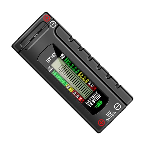 HAISENG Digitaler Batteriekapazitätstester, genaue Messung, LCD-Display für Knopfzellenbatterie, Doppel-A/Dreifach-A-Batterie HAISENG Digitaler Batteriekapazitätstester, genaue Messung, LCD-Display für Knopfzellenbatterie, Doppel-A/Dreifach-A-Batterie von HAISENG