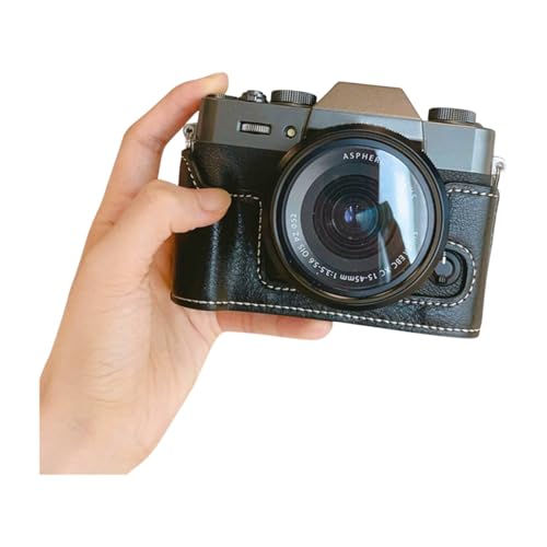 HAISENG Elegante Halb-Kameratasche aus PU-Leder für XT30 XT20 XT10 mit Schraube für einfache Stativnutzung HAISENG Elegante Halb-Kameratasche aus PU-Leder für XT30 XT20 XT10 mit Schraube für einfache Stativnutzung von HAISENG