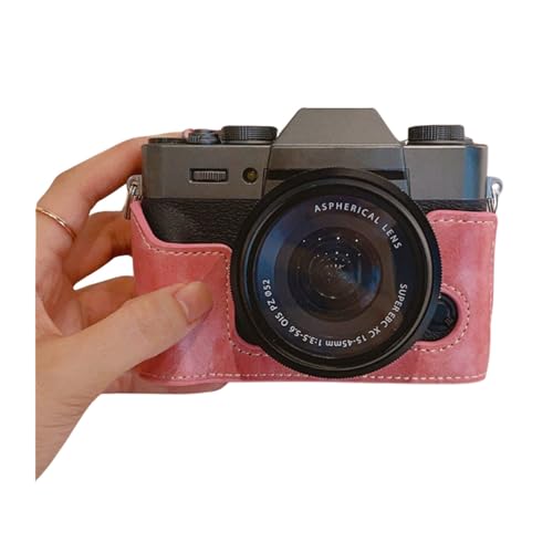 HAISENG Elegante Halb-Kameratasche aus PU-Leder für XT30 XT20 XT10 mit Schraube für einfache Stativnutzung HAISENG Elegante Halb-Kameratasche aus PU-Leder für XT30 XT20 XT10 mit Schraube für einfache Stativnutzung von HAISENG