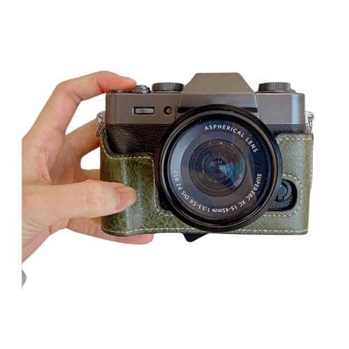HAISENG Elegante Halb-Kameratasche aus PU-Leder für XT30 XT20 XT10 mit Schraube für einfache Stativnutzung HAISENG Elegante Halb-Kameratasche aus PU-Leder für XT30 XT20 XT10 mit Schraube für einfache Stativnutzung von HAISENG