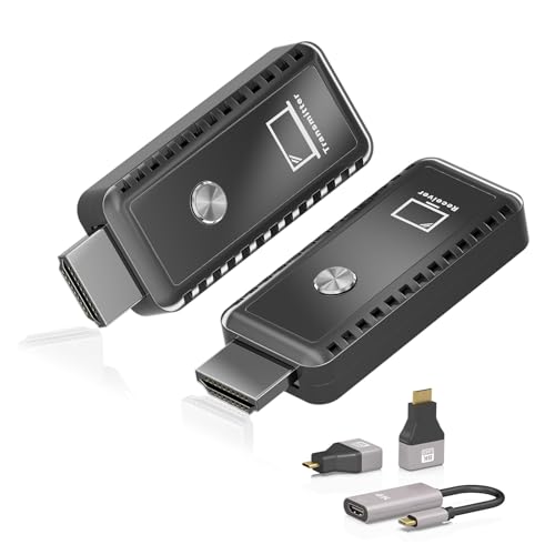 HAISENG Extender 4K-Decoder mit geringer Latenz für Gaming-Videokonferenzen, 29,9 m Abdeckung HAISENG Extender 4K-Decoder mit geringer Latenz für Gaming-Videokonferenzen, 29,9 m Abdeckung von HAISENG